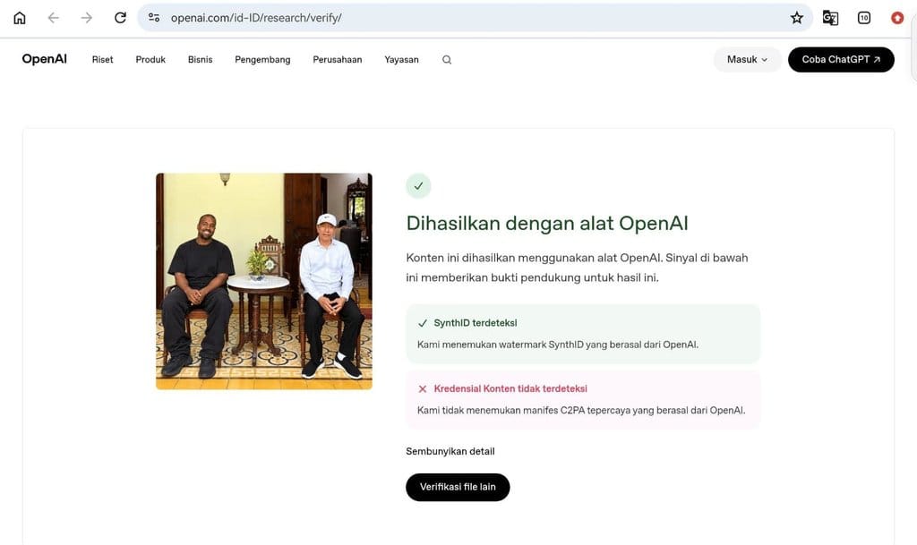 Periksa Fakta Ye Bertemu Jokowi