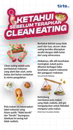 Clean Eating dan Risikonya Menjadi Diet Ekstrem