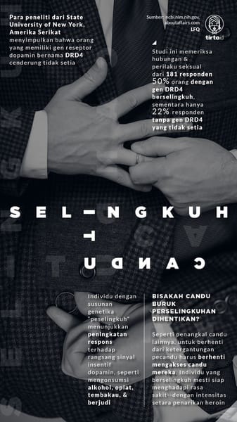 Bisakah si Tukang Main Serong Berhenti dari Candu Selingkuh?