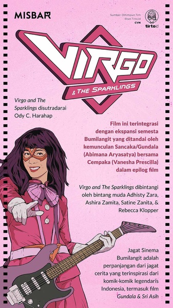 Identitas Superhero Remaja dalam Virgo and The Sparklings
