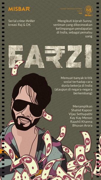 Farzi: Drama Kriminal Sarat Kritik Sosial dari Orang-Orang Kalah