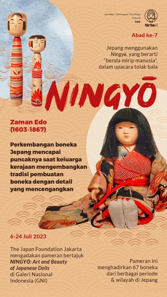 Ningyo: Boneka yang Tidak Hanya Indah, namun juga Penuh Makna