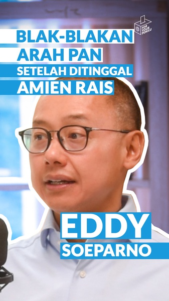 Eddy Soeparno Blak-Blakan Arah PAN usai Amien Rais Hengkang
