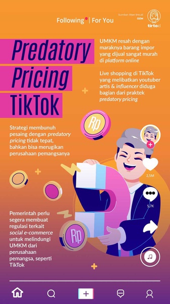 Predatory Pricing TikTok Berpotensi Buat UMKM RI Punah!