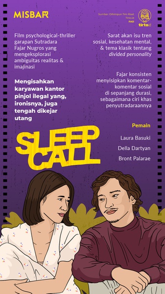 Sleep Call: Film Thriller yang Sayangnya Berakhir Canggung