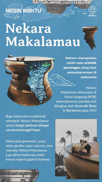Nekara Makalamau, Tengara Era Protosejarah dari Pulau Sangeang