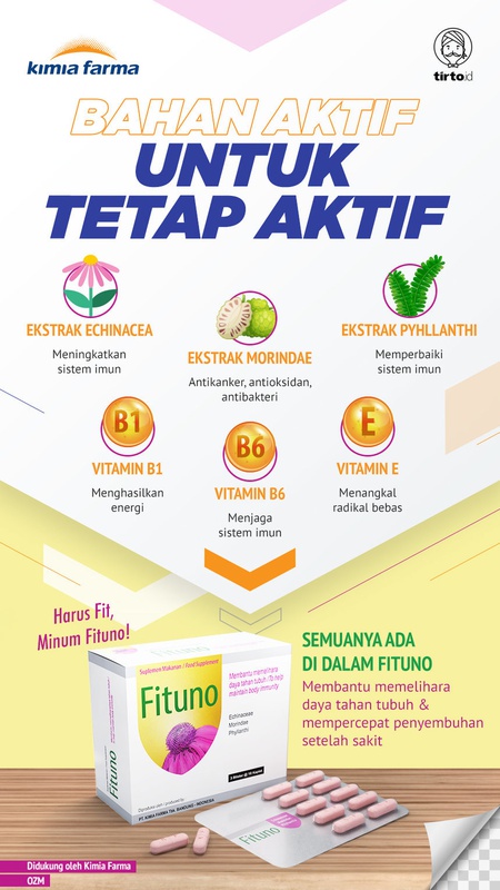 Bahan Aktif untuk Tetap Aktif