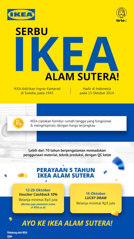 Serbu IKEA Alam Sutera!