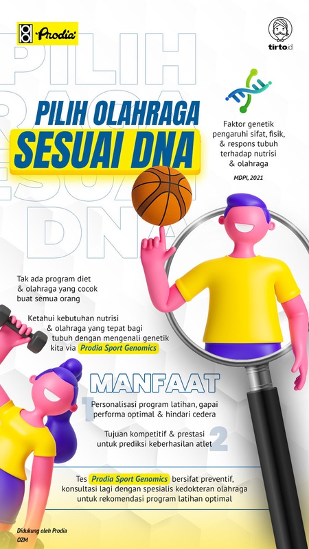 Pilih Olahraga Sesuai DNA