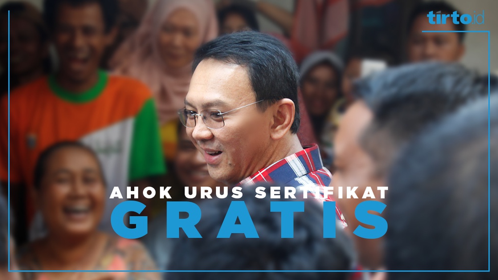 Sertifikat Gratis Ahok