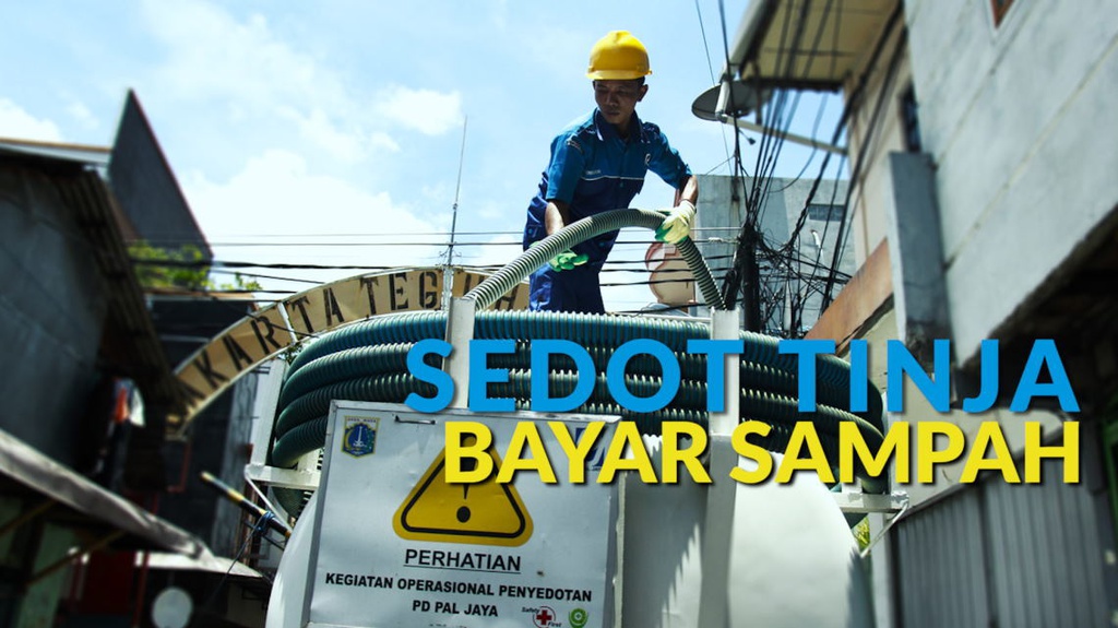 Sedot Tinja Bayar Pakai Sampah