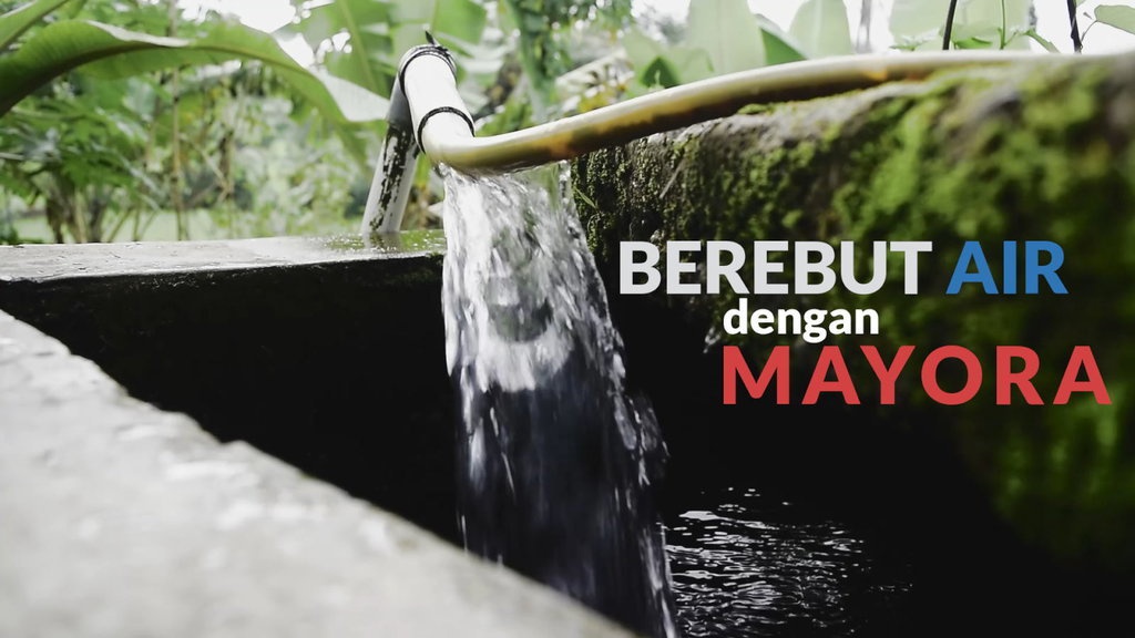 Berebut Tirta dengan Mayora