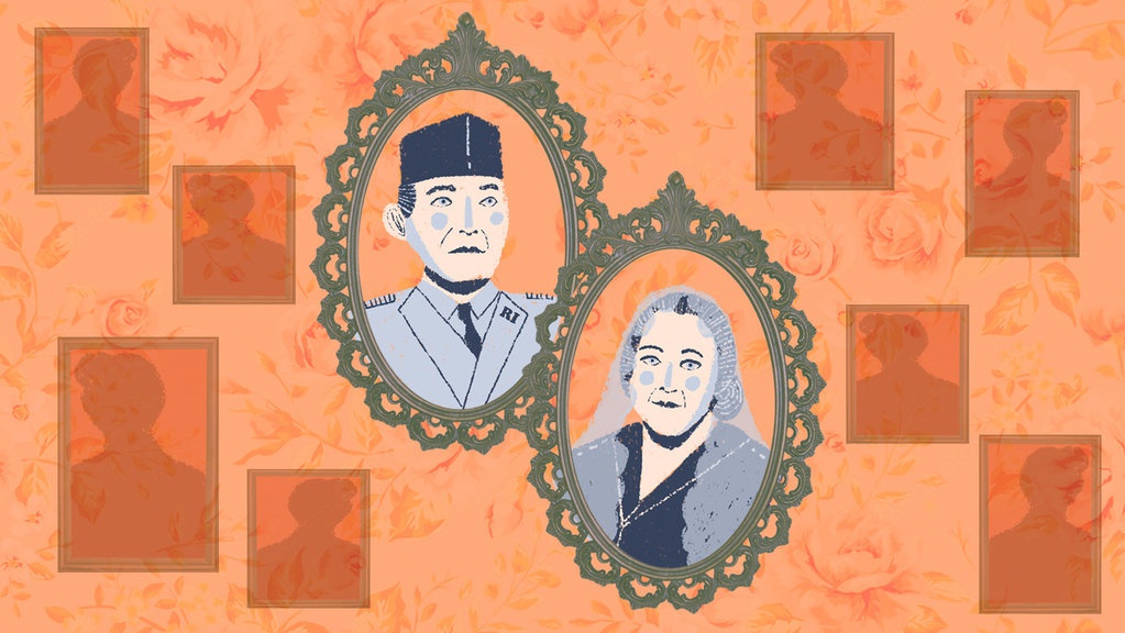 Kisah Cinta Para Presiden RI 