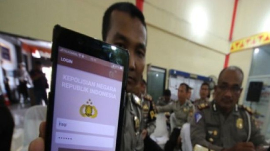 Uji Coba E-Tilang - Tirtografi