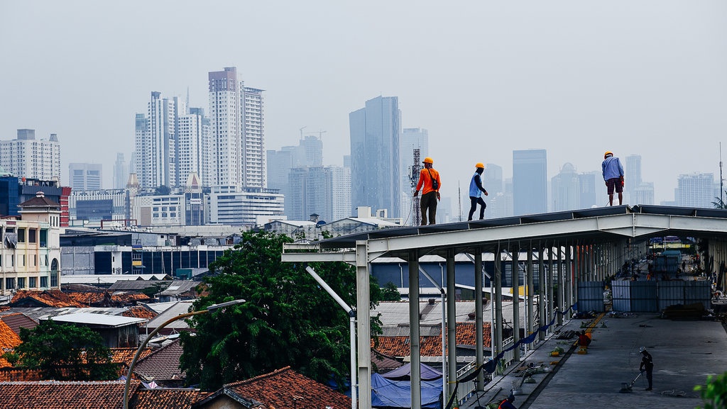 Skybridge Tanah Abang - Tirtografi