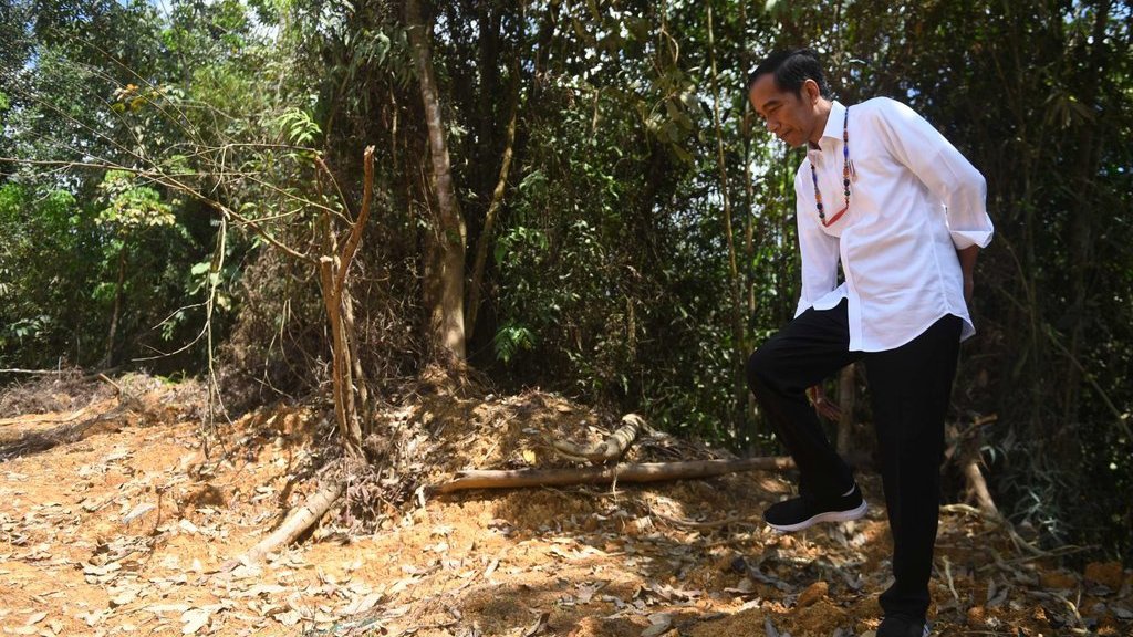 Lokasi Ibu Kota Baru - Tirtografi