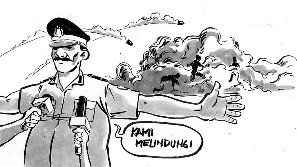 Polisi Indonesia Gagal Mengatasi Rasisme Terhadap Mahasiswa Papua