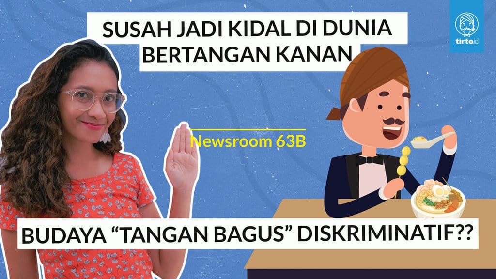 Dominasi Tangan Kanan & Diskriminasi terhadap yang Kidal Dominasi Tangan Kanan & Diskriminasi terhadap yang Kidal