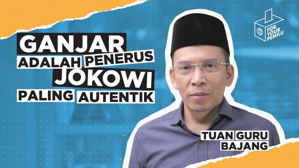 TGB Bicara Ganjar, Politik Identitas hingga Moderasi Agama