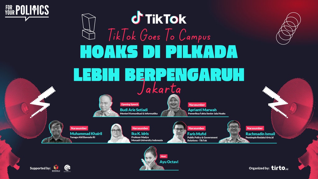 Bagaimana Upaya TikTok Memerangi Disinformasi di Pilkada 2024 Bagaimana Upaya TikTok Memerangi Disinformasi di Pilkada 2024