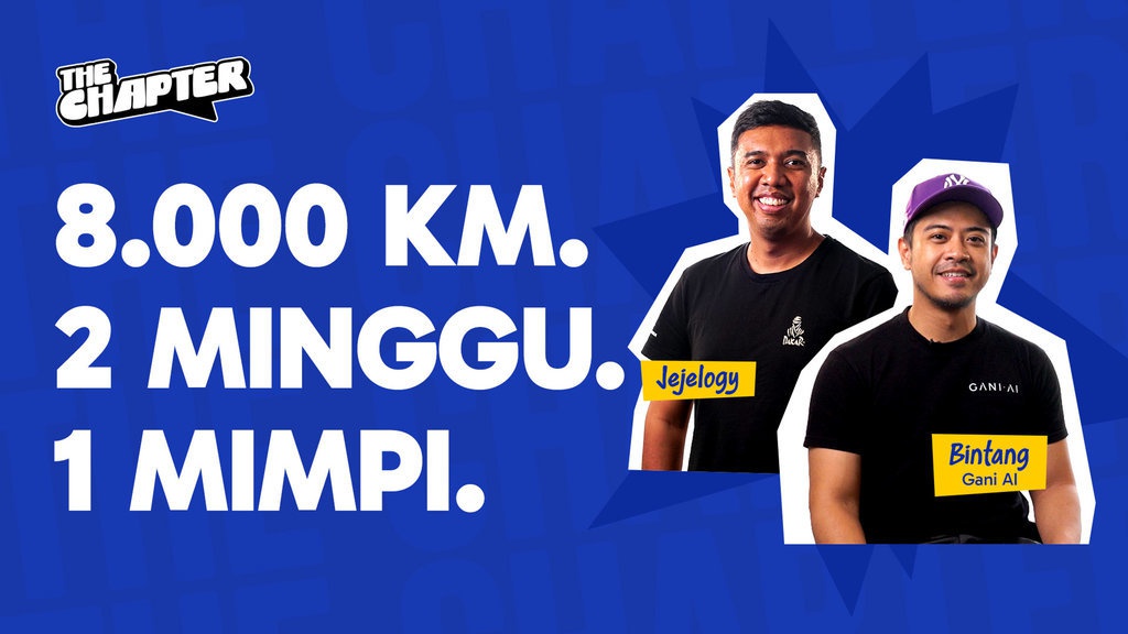 Jejelogy Bongkar Cerita di Balik 2 Minggu Balap Paling Ekstrem