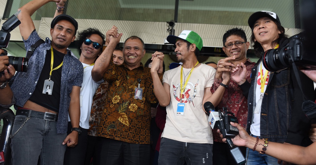  Slank  Tolak Hak Angket KPK Melalui Konser Mini Tirto ID