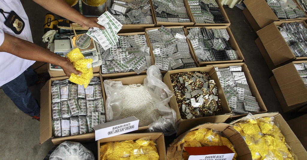 12.000 Butir Obat Kedaluwarsa Siap Edar Disita di Bekasi 