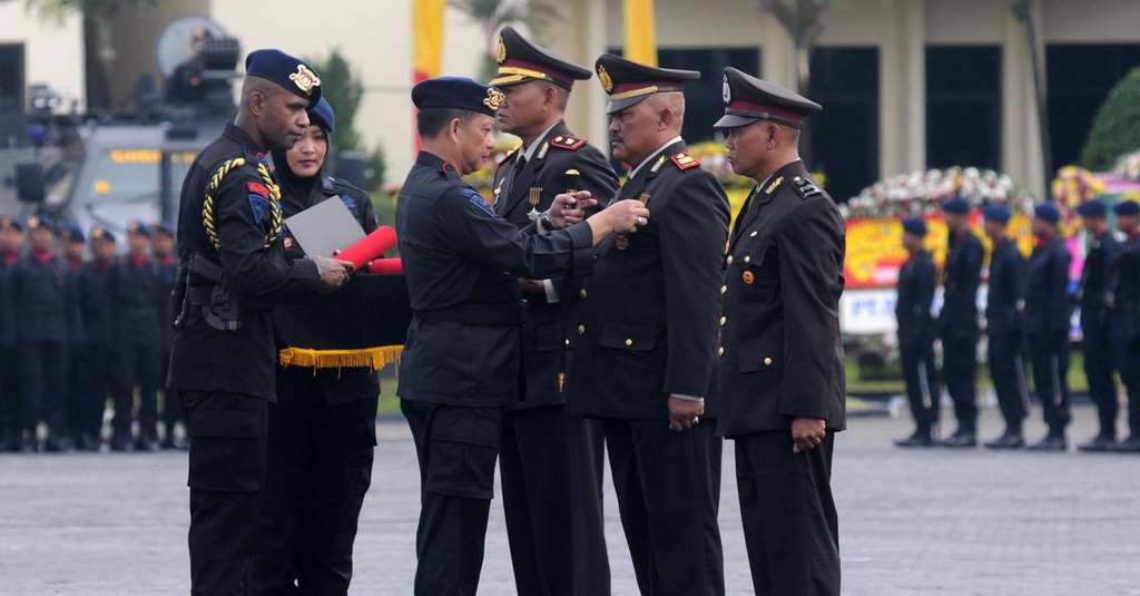 Peringatan HUT Ke-71 Korps Brimob