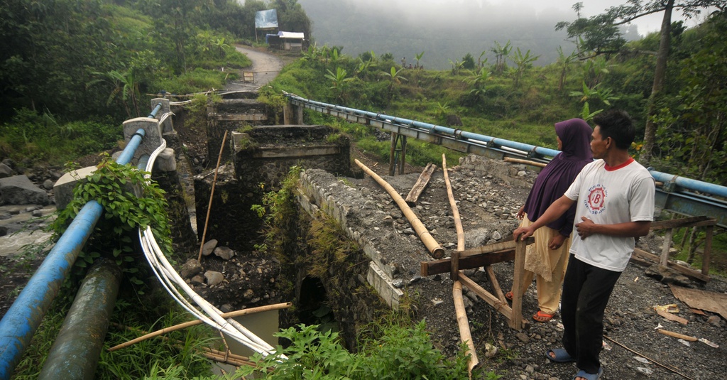 BPBD: Tujuh Jembatan Rusak Akibat Banjir Di Solok