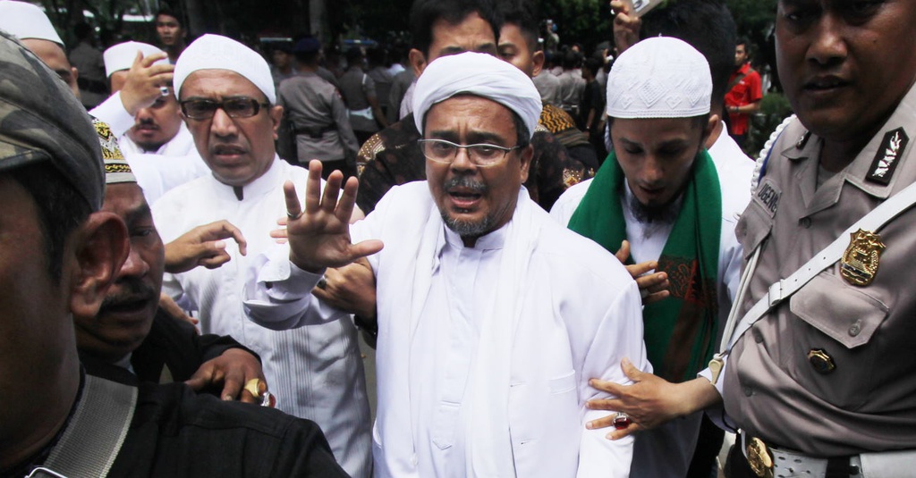 Pemeriksaan Habib Rizieq Di Polda Metro Jaya