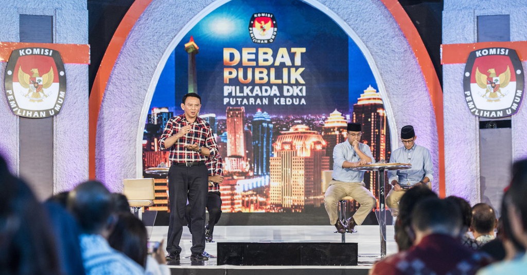 Debat Pilkada DKI 2017, Ramai Di Dalam, Sepi Di Luar