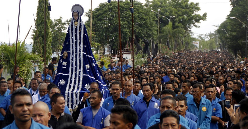 Sejarah Semana Santa, Tradisi Paskah Umat Katolik di 