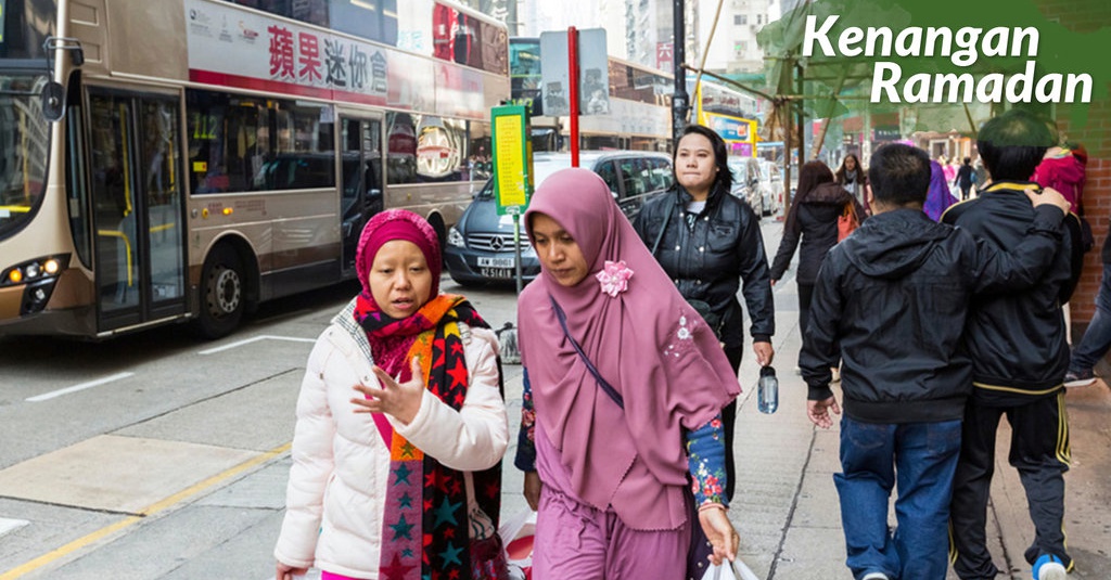 Buka Puasa Bersama Ala TKI Hongkong di Victoria Park 
