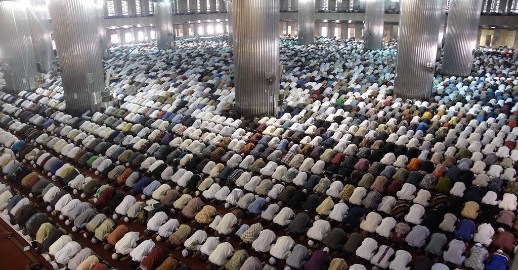 Masjid Istiqlal Memulai Persiapan Salat Idul Fitri 1438 H Tirto Id