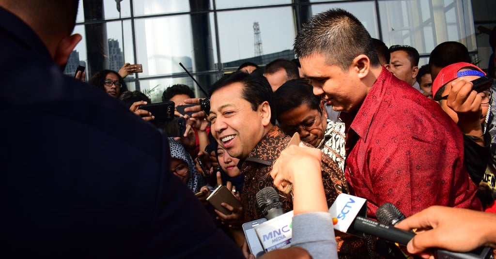 Setya Novanto Ditetapkan Sebagai Tersangka Korupsi E-KTP