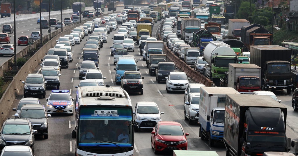 Mudik Imlek 2018: 78.000 Kendaraan akan Lintasi Jakarta 