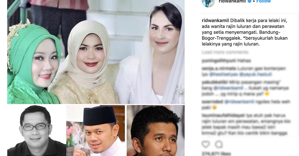 Di Balik Komentar Komentar Post Instagram Ridwan Kamil Tirto Id