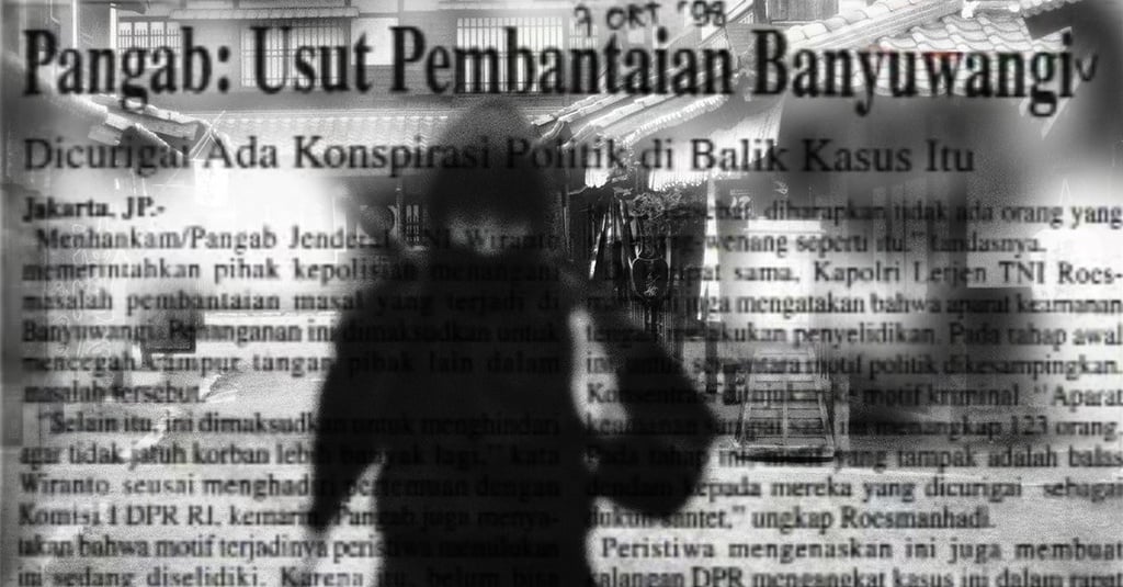 Pembantaian Dukun Santet Operasi Naga Hijau Teror Kepada Nu