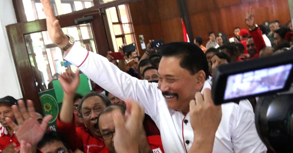 PKPI Lolos Pemilu 2019, Hendropriyono Ambil Nomor Urut 