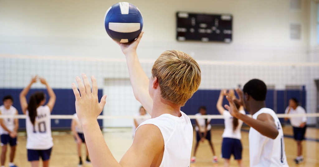 Servis Dalam Bola Voli Arti Pengertian Macam Peraturan Teknik