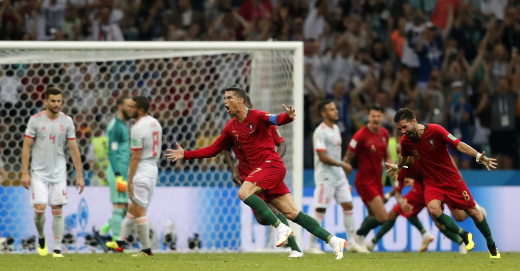 Portugal 3 Vs 3 Spanyol Ronaldo Dan Setan Dalam Detail Tirto Id