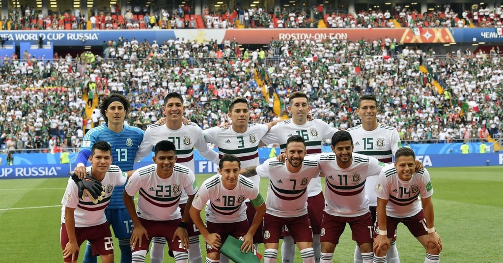 Susunan Pemain Meksiko vs Swedia di Grup F Piala Dunia 2018
