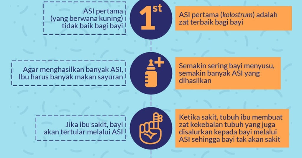 Mitos Dan Fakta ASI   Infografik TirtoID