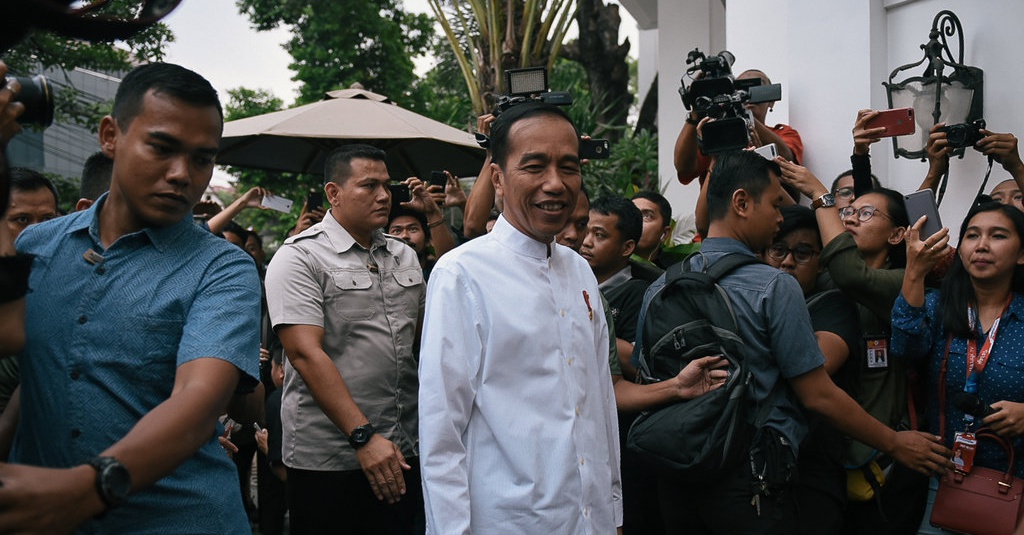 Jokowi Sebut Duetnya Dengan Cawapres Maruf Amin Saling Melengkapi