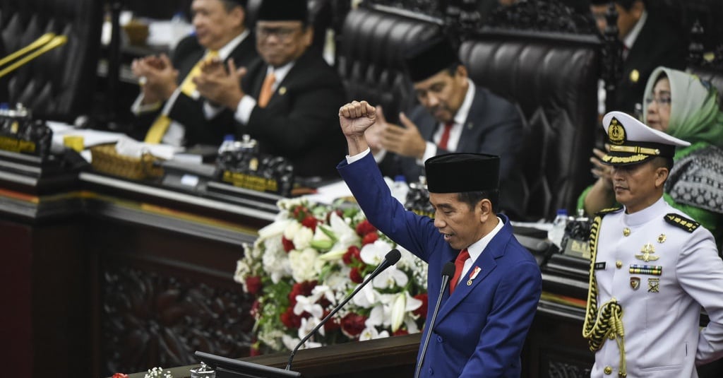 Naskah Lengkap Pidato Presiden Jokowi Soal RUU APBN 2019