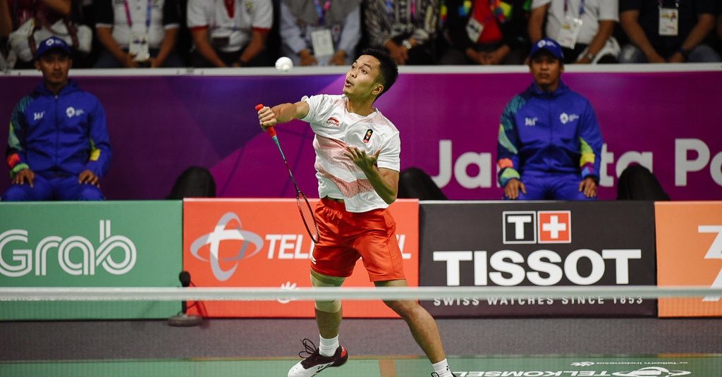 Asian Games 2018: Kram Anthony Ginting Picu Motivasi Asian Games 2018: Kram Anthony Ginting Picu Motivasi