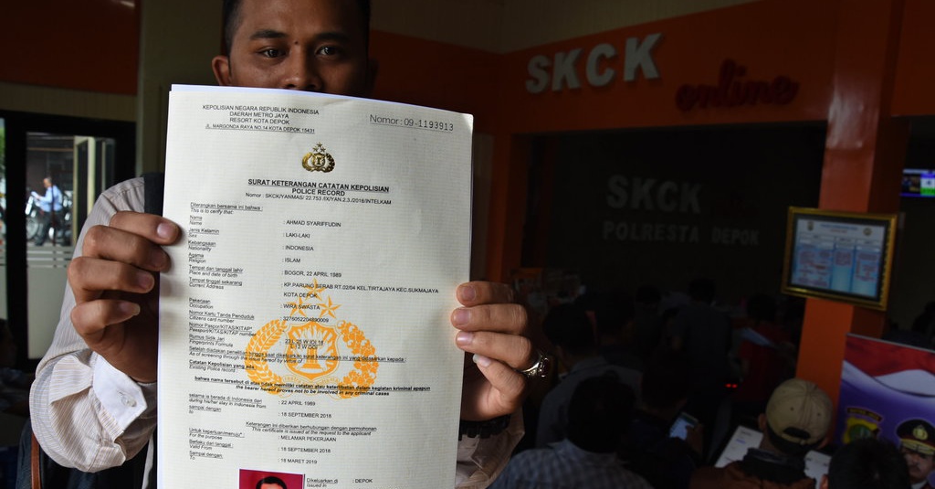 Syarat dan Cara Buat SKCK Online Bagi Pelamar CPNS 2019