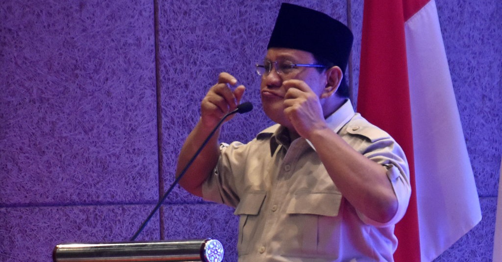 Menguji Klaim Prabowo Soal 55% Masyarakat Buta Huruf Fungsional