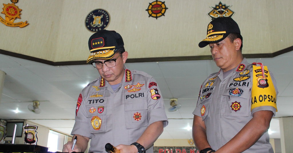 Pesan Kapolri Tito kepada Polisi Petugas Operasi Ketupat 