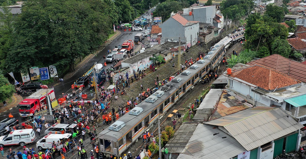 PT KCI Duga Ada 2 Sebab Terjadinya KRL Anjlok Arah Jakarta-Bogor